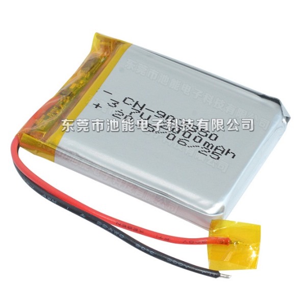 2000mAh鋰電池 903850 3.7V 帶溫控開(kāi)關(guān)